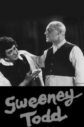 Movie poster for Sweeney Todd