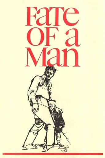 Movie poster for Fate of a Man