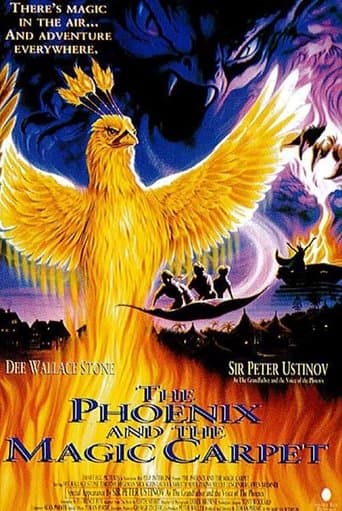 Movie poster for The Phoenix and the Magic Carpet
