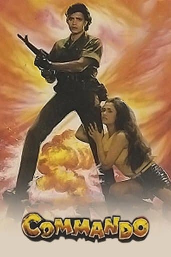Movie poster for Commando