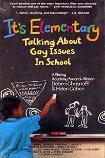 Movie poster for It's Elementary: Talking About Gay Issues in School