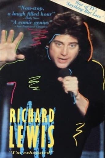 Movie poster for Richard Lewis: I'm Exhausted