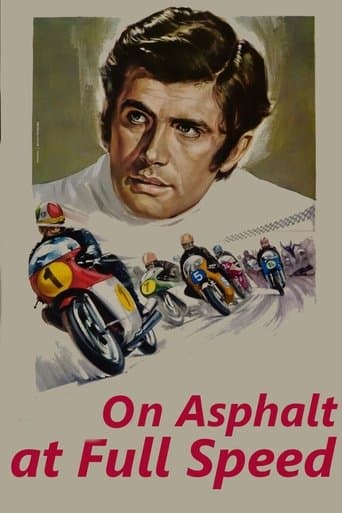 Movie poster for On Asphalt at Full Speed!
