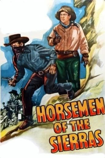 Movie poster for Horsemen of the Sierras