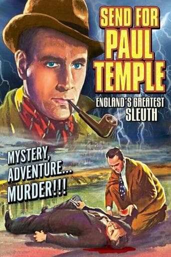 Movie poster for Send for Paul Temple