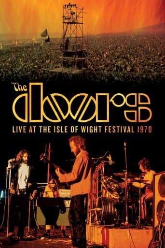Movie poster for The Doors Live at the Isle of Wight Festival 1970