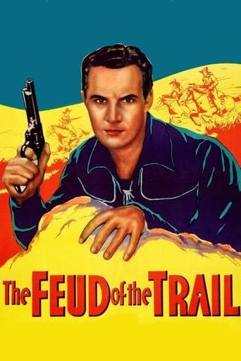 Movie poster for The Feud of the Trail