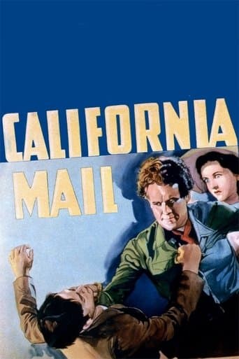 Movie poster for California Mail