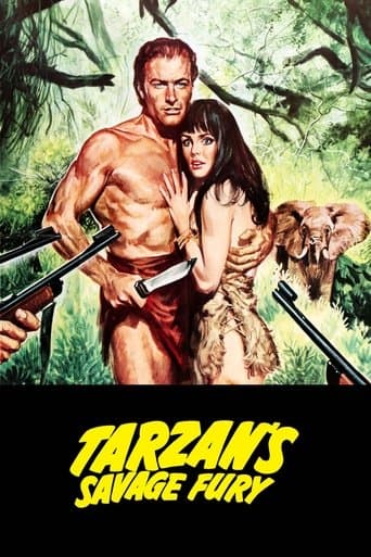 Movie poster for Tarzan's Savage Fury