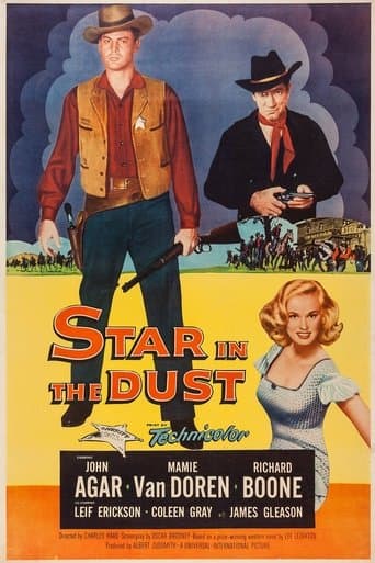Movie poster for Star in the Dust