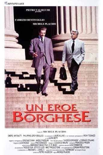 Movie poster for Un eroe borghese