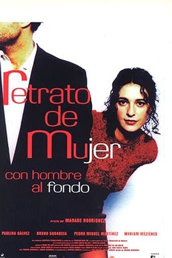 Movie poster for Retrato de mujer con hombre al fondo