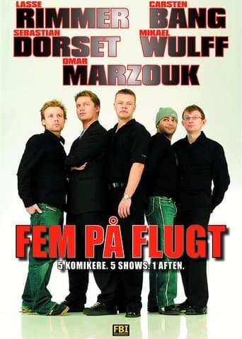 Movie poster for Fem På Flugt