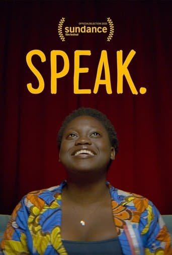 Movie poster for Speak.