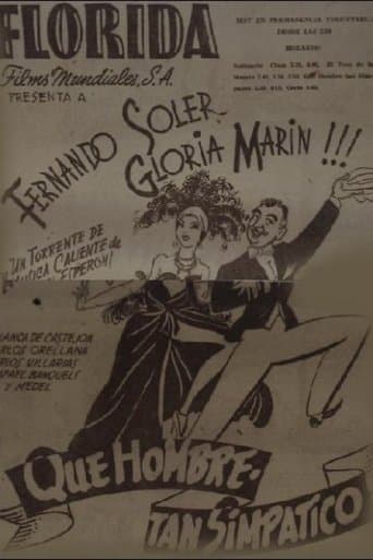 Movie poster for Qué hombre tan simpático