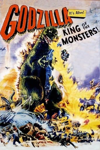 Movie poster for Godzilla, King of the Monsters!