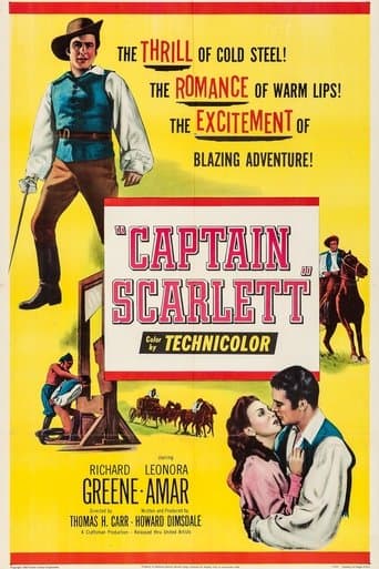 Movie poster for Captain Scarlett