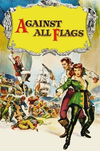 Movie poster for Against All Flags