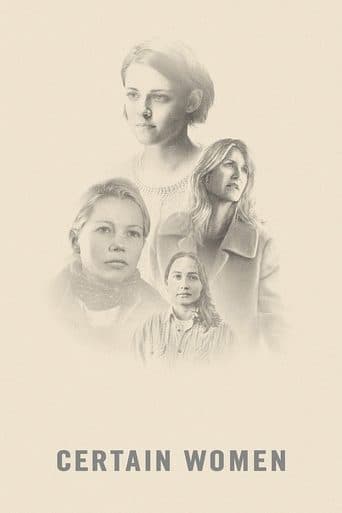 Movie poster for Certain Women