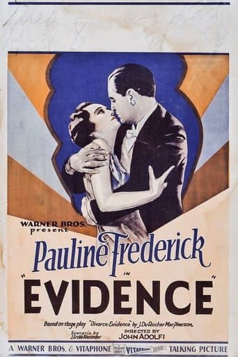 Movie poster for Evidence