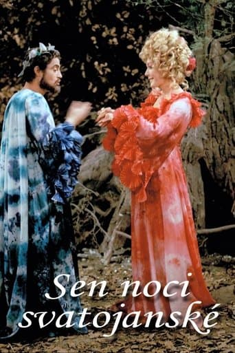 Movie poster for Sen noci svatojánské