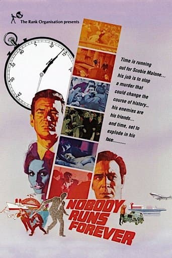Movie poster for Nobody Runs Forever
