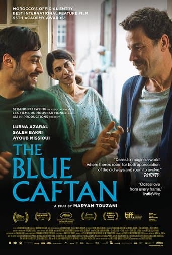 Movie poster for The Blue Caftan