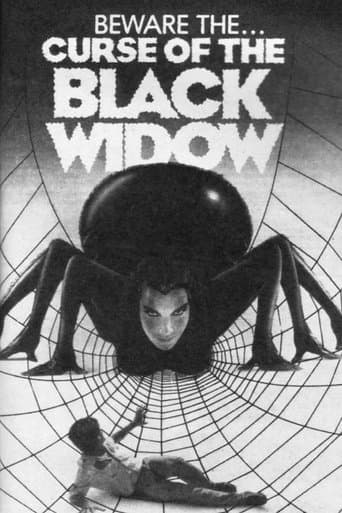Movie poster for Curse of the Black Widow