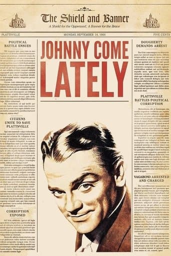Movie poster for Johnny Come Lately