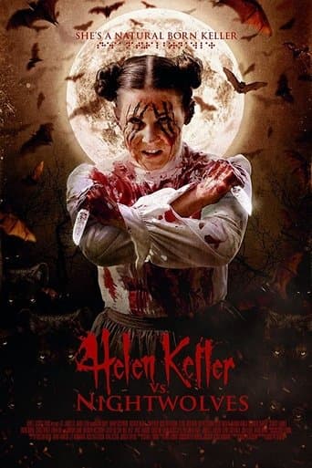 Movie poster for Helen Keller vs. Nightwolves