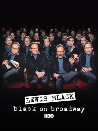 Movie poster for Lewis Black: Black on Broadway