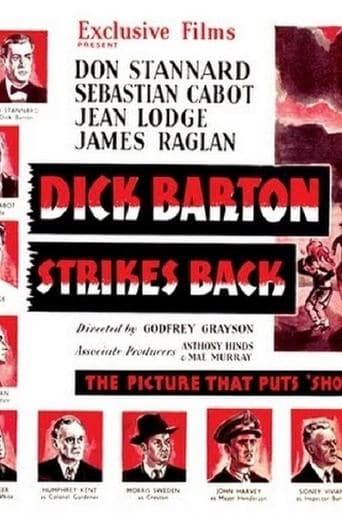 Movie poster for Dick Barton Strikes Back