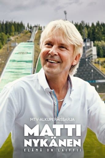 Movie poster for Matti Nykänen - Elämä on laiffii