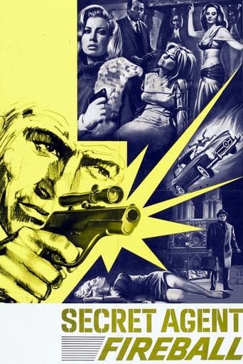 Movie poster for Secret Agent Fireball