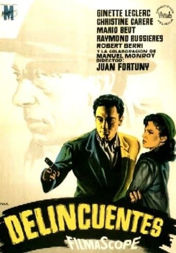 Movie poster for Delincuentes