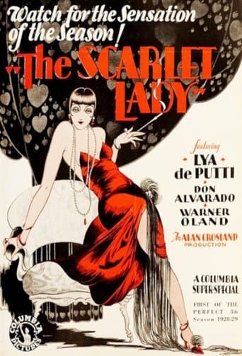 Movie poster for The Scarlet Lady
