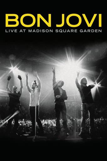 Movie poster for Bon Jovi | Live at Madison Square Garden