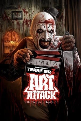 Movie poster for Art Attack! The Dissection of Terrifier 3