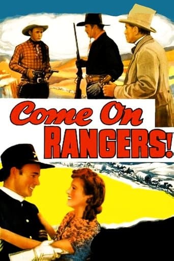 Movie poster for Come On, Rangers