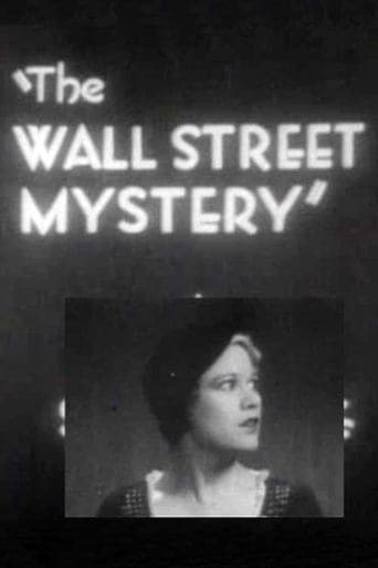 Movie poster for The Wall Street Mystery