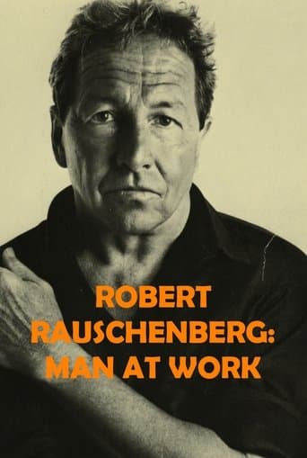 Movie poster for Robert Rauschenberg: Man at Work