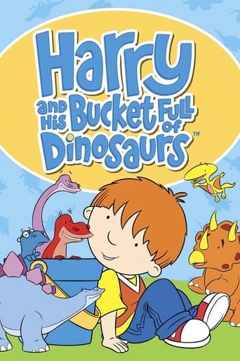 Movie poster for Harry and His Bucket Full of Dinosaurs