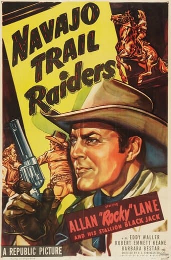 Movie poster for Navajo Trail Raiders