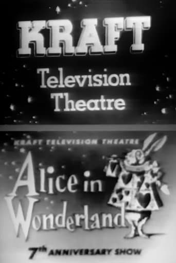 Movie poster for Kraft Television Theatre: Alice in Wonderland