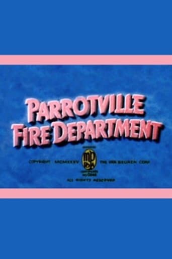Movie poster for The Parrotville Fire Department