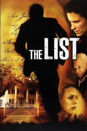 Movie poster for The List
