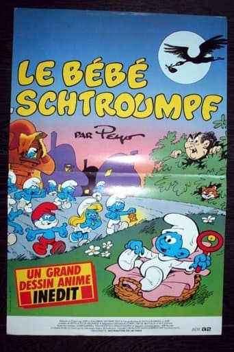 Movie poster for Le bébé schtroumpf