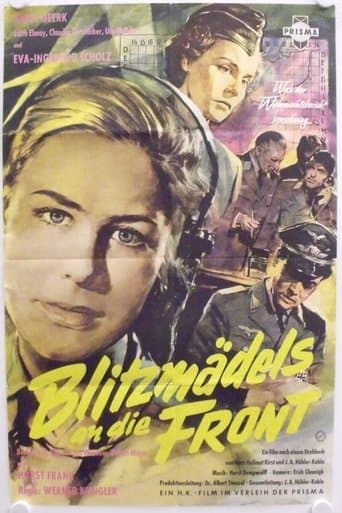 Movie poster for Blitzmädels an die Front