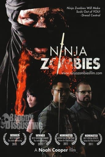 Movie poster for Ninja Zombies