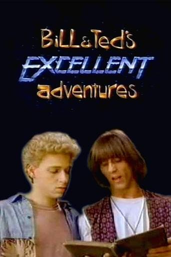 Movie poster for Bill & Ted's Excellent Adventures